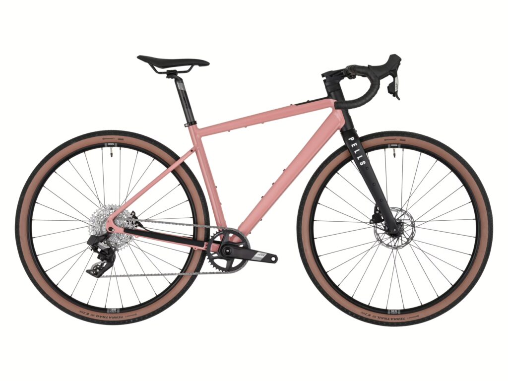 Gravel bicykel PELLS Raw 3 Dusty Rose