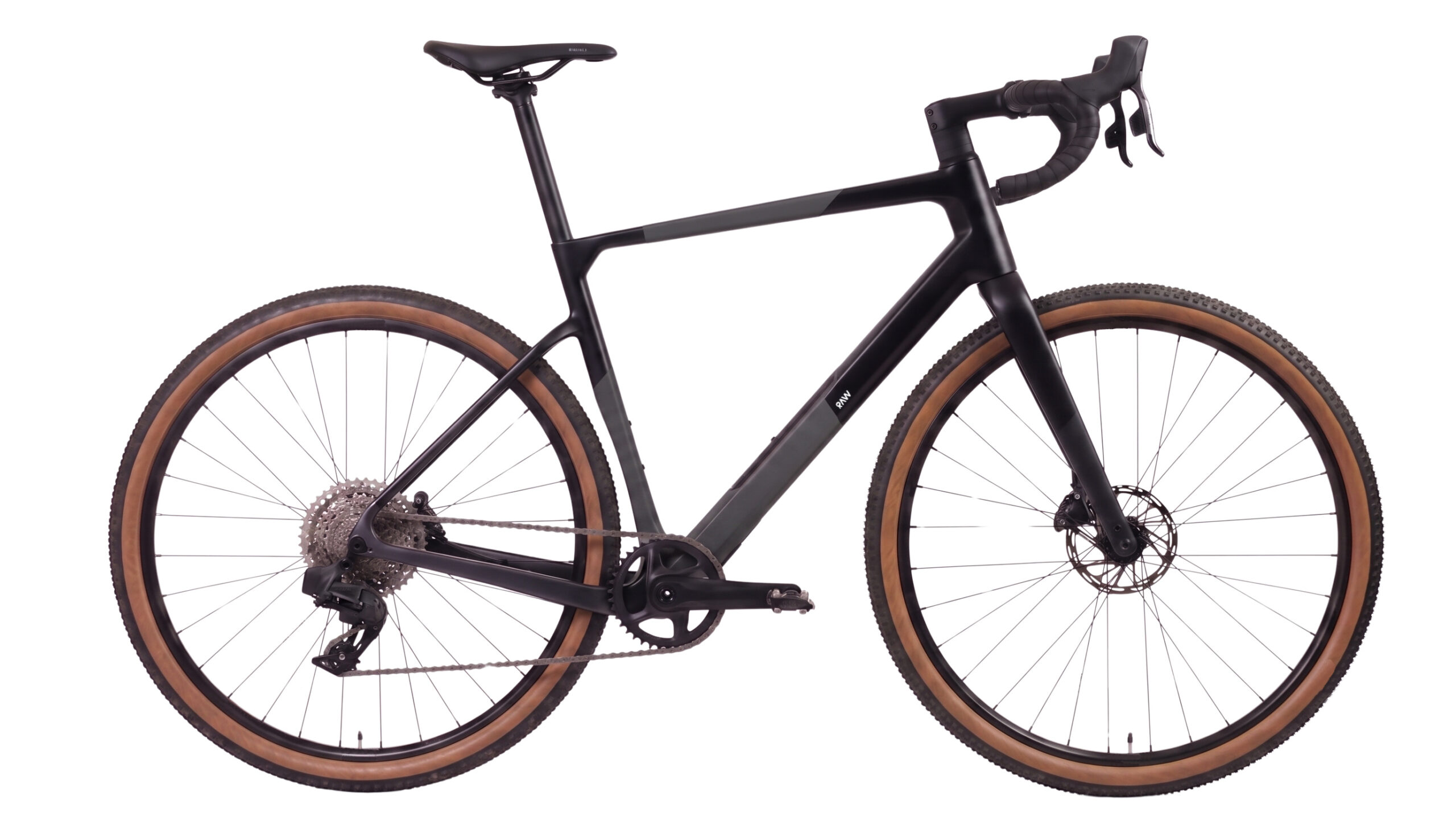 Raw Carbon 2 Shimano GRX Pearl Sea Gull Gray - XL