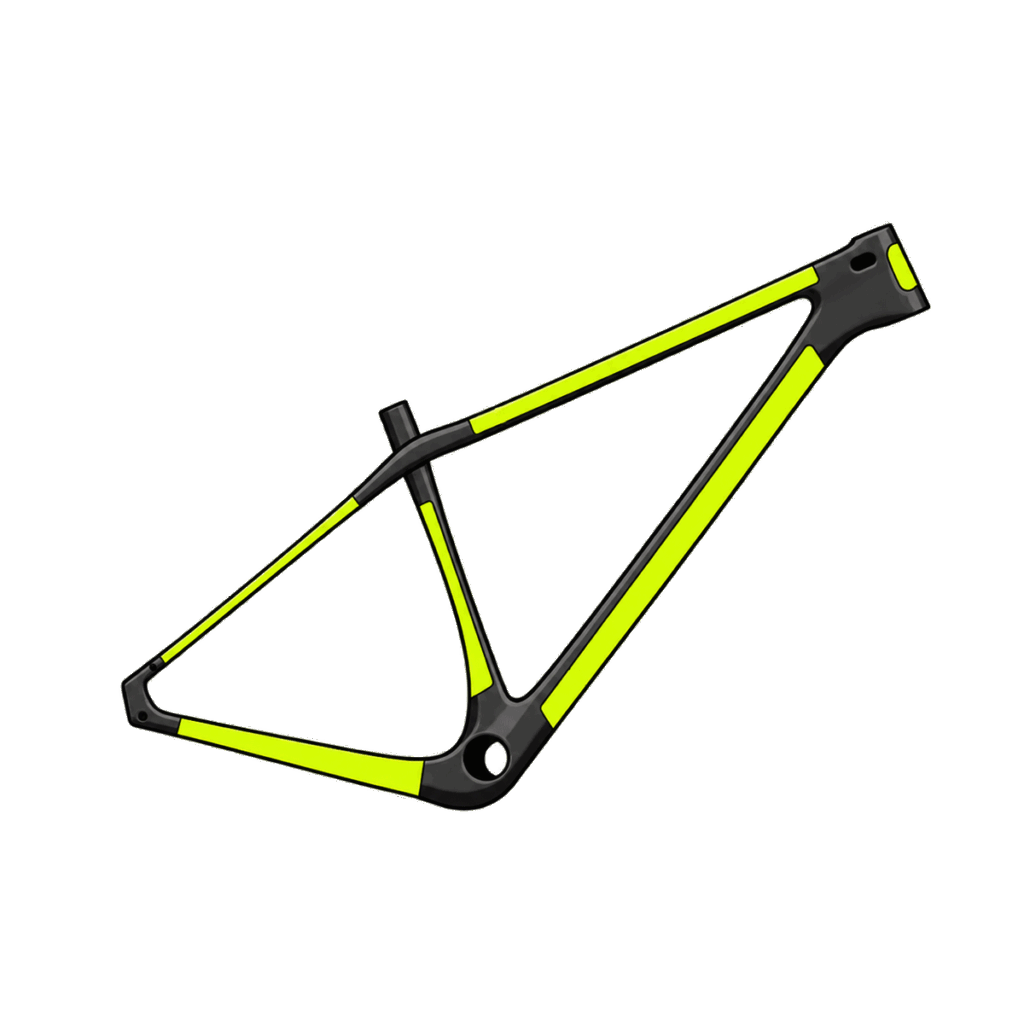 ochranný polep hardtail MTB a elektrobicykla 60 %