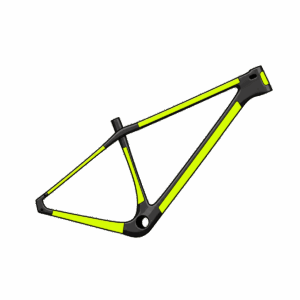 ochranný polep hardtail MTB a elektrobicykla 60 %